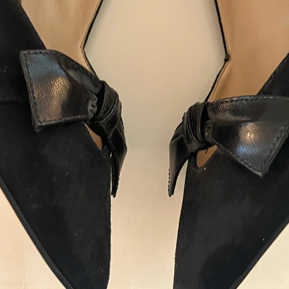 SOLD… On another Platform! Nine West Kelda Black Suede Leather Women Shoes EUC - Picture 7 of 8